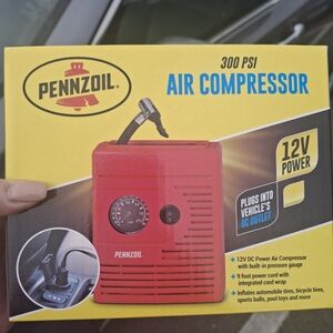 Red Air Compressor